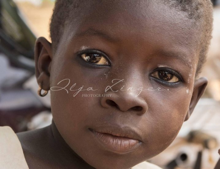 Prachtige ansichtkaarten van Ghanese kinderen